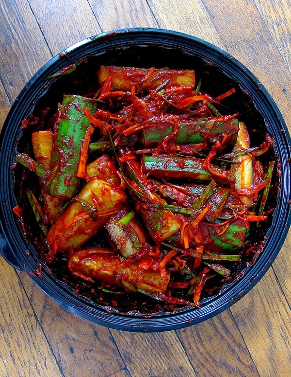 Cucumber Kimchi Recipe (Spicy!) Pickled Plum Food And Drinks