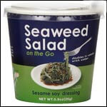 JAPANESE DELIGHT SEAWEED SALAD. Sesame and soy flavor, no MSG, all natural and low in calories. BUY NOW