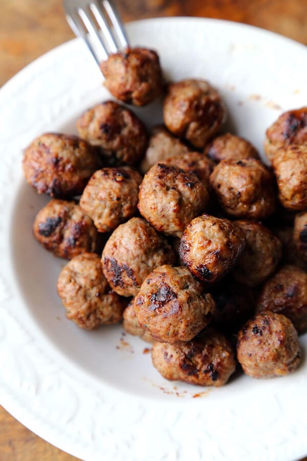 Beef Meatballs (Vietnamese) Pickled Plum Food And Drinks