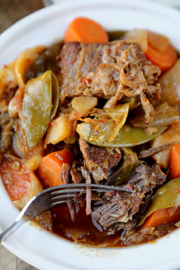 Slow Cooker Short Ribs with Kimchi (made in a rice cooker) Pickled Plum Food And Drinks