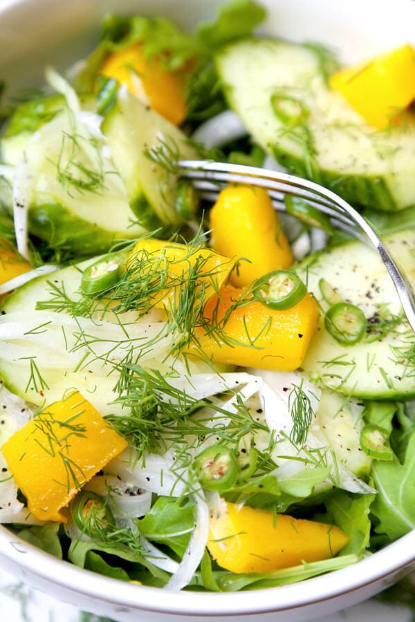 Pickled Cucumber and Onion Salad Pickled Plum Food And Drinks