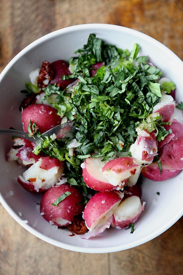 Healthy Red Potato Salad Pickled Plum Food And Drinks