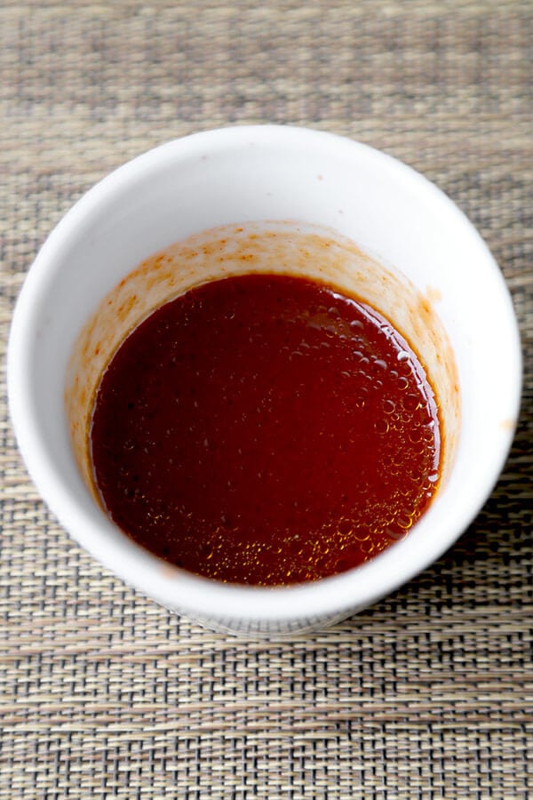 Edamame with Sriracha Buffalo Sauce Pickled Plum Food And Drinks