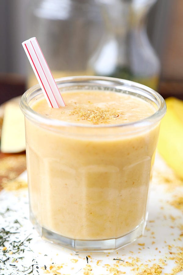 Green Tea Apple Smoothie Pickled Plum Food And Drinks