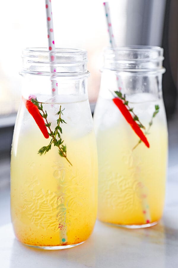 Lemon And Lime Energy Tonic Pickled Plum Food And Drinks