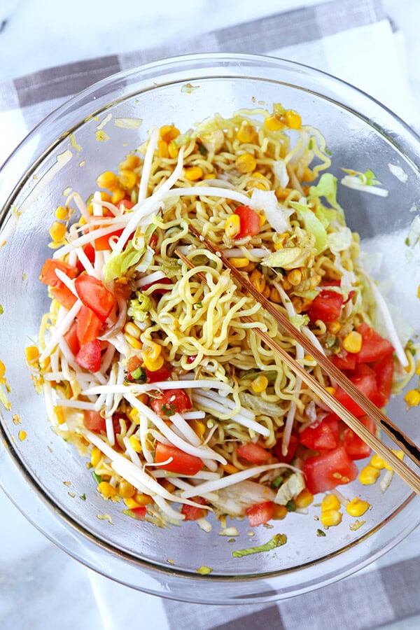 Ramen Noodle Salad