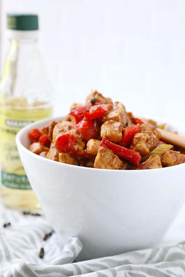 Black Pepper Chicken Pickled Plum Food And Drinks