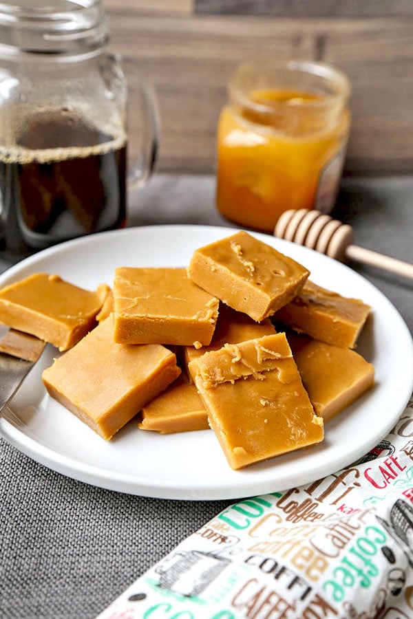 Easy Peanut Butter and Honey Fudge Pickled Plum Food And Drinks