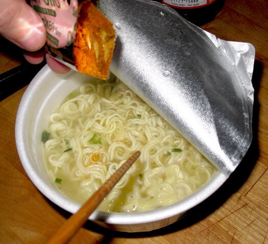 dried ramen noodles