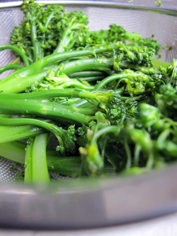 broccolini drained broccolini drained