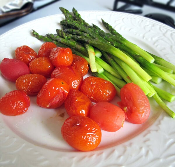 roasted tomatoes and asparagus roasted tomatoes and asparagus