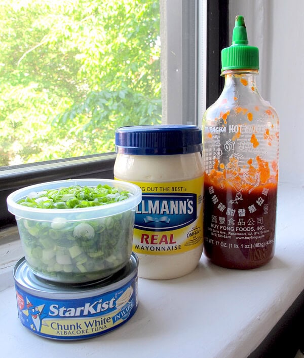 spicy tuna salad ingredients spicy tuna ingredients