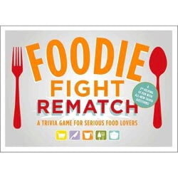 FOR THE TRIVIA MASTER Foodie Fight Rematch - Test your culinary knowledge and get ready to prove who's the smartest foodie in the kitchen!