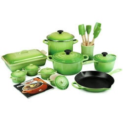 FOR THE HARDWORKING COOK Le Creuset Palm 20-piece Cookware Set - Spoil your home cook with the Cadillac of cookware. SHOP