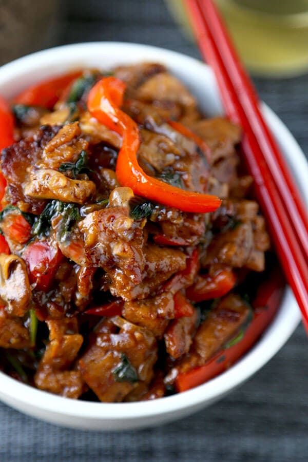 Seitan and Vegetable Stir Fry Recipe | Pickled Plum