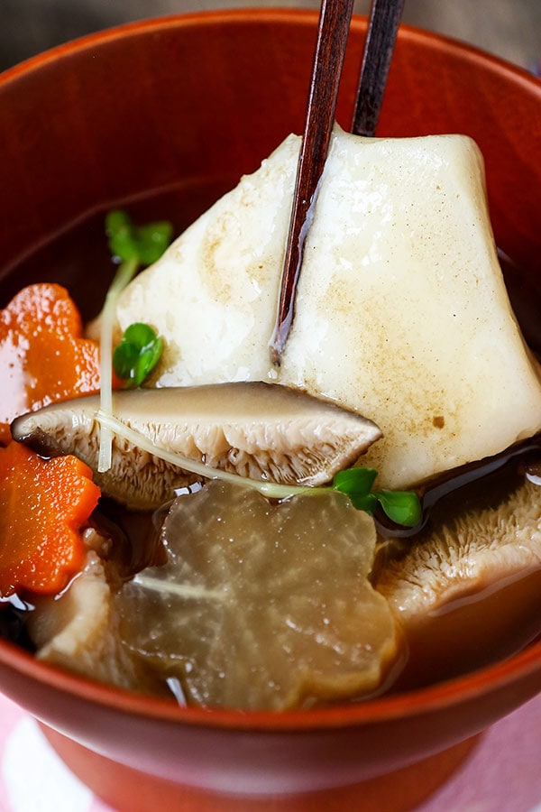 new year soup recipes ozoni japanese new year mochi soup お雑煮 new year soup recipes ozoni japanese new year mochi soup お雑煮