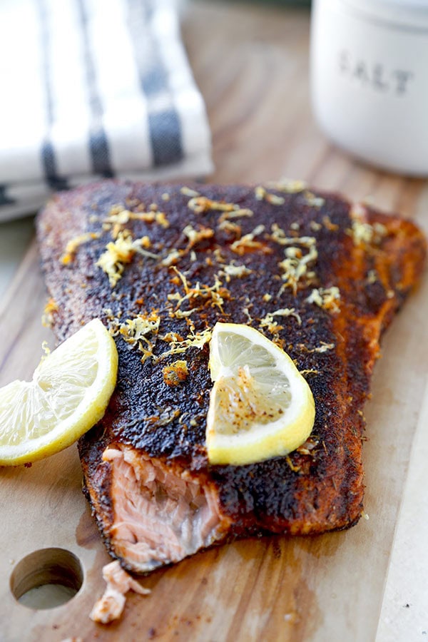 SumacSpiced Blackened Salmon