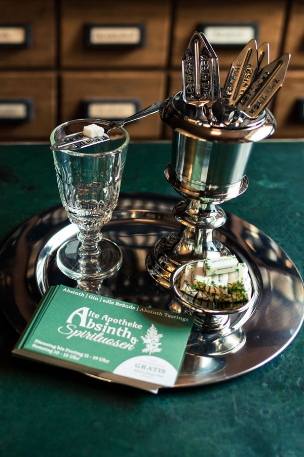 All About Absinthe - 10 facts and myths. Learn all about absinthe, and how a once celebrated spirit went from banned substance to reborn. Exquisite flavor - and makes a great gift! #drinks #cocktail #absinthe | pickledplum.com