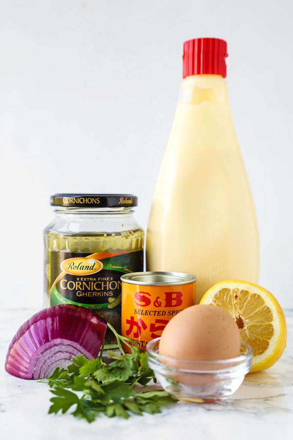 Tartar Sauce Japanese and Traditional American Versions Pickled Plum