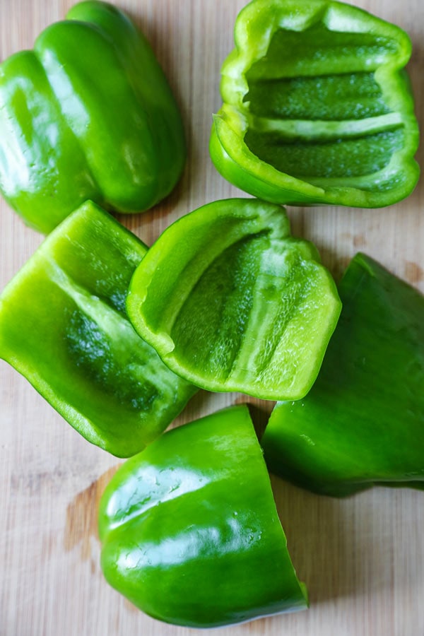 green bell pepper nutrition
